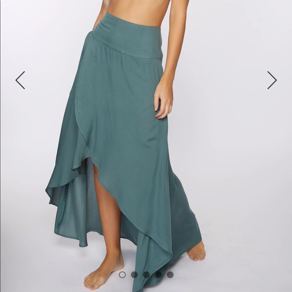 O’Neil Teal Woven Skirt